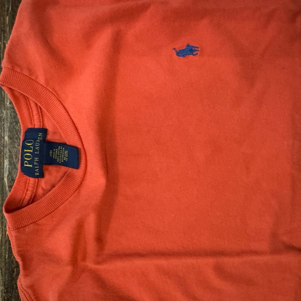 Polo by Ralph Lauren Red Polo Shirt Vibrant Cotton Blend